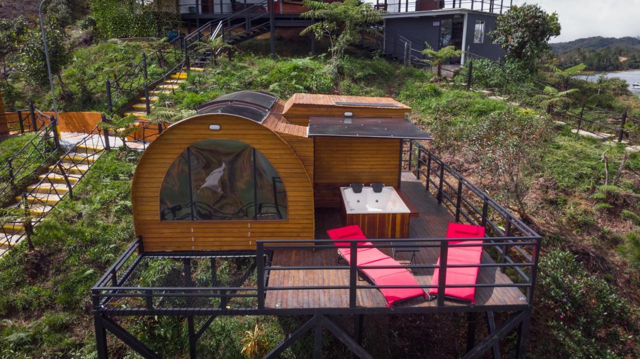فندق Glamping The Mountain غواتابيه المظهر الخارجي الصورة