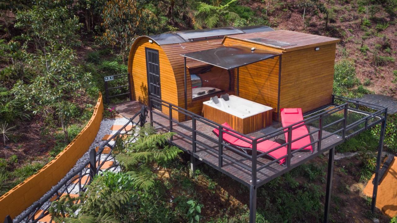 فندق Glamping The Mountain غواتابيه المظهر الخارجي الصورة