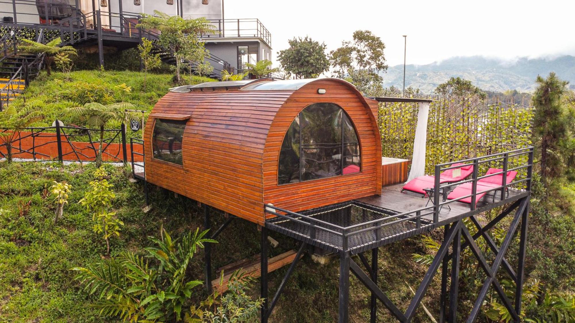 فندق Glamping The Mountain غواتابيه المظهر الخارجي الصورة