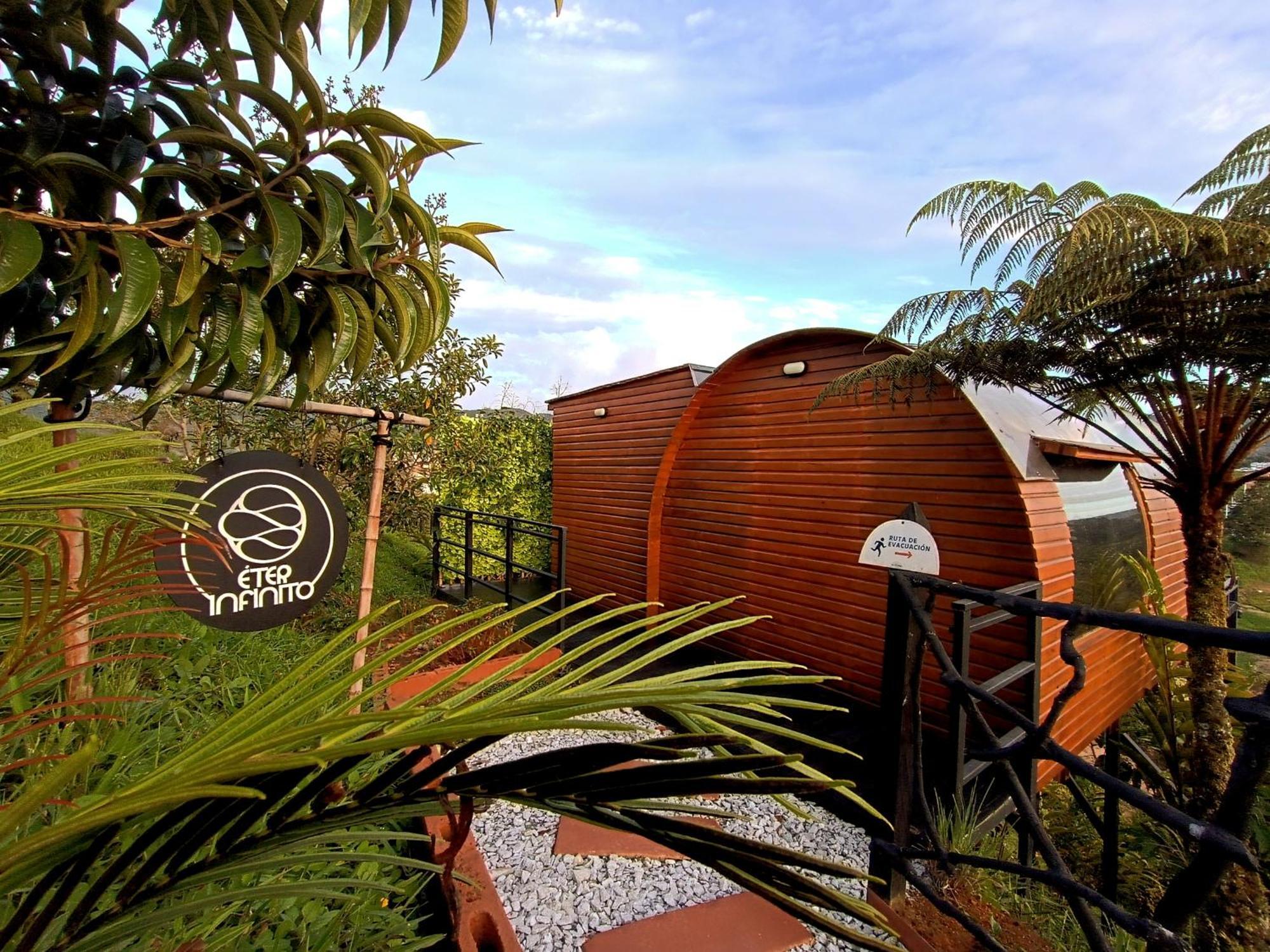فندق Glamping The Mountain غواتابيه المظهر الخارجي الصورة