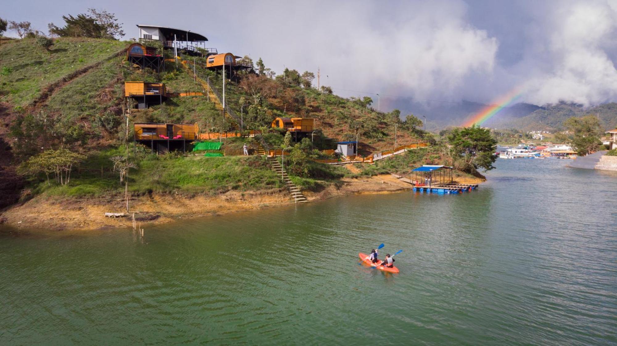 فندق Glamping The Mountain غواتابيه المظهر الخارجي الصورة